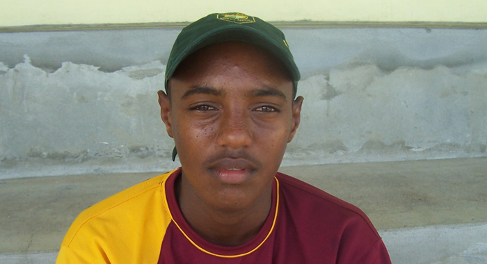 Sunil Ambris days after scoring his first Premier Division century as a 15-year-old.