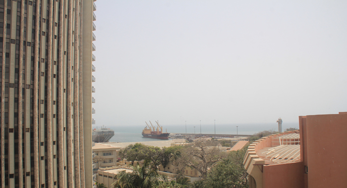 One of the views from my hotel room in Dakar. (IWN photo)