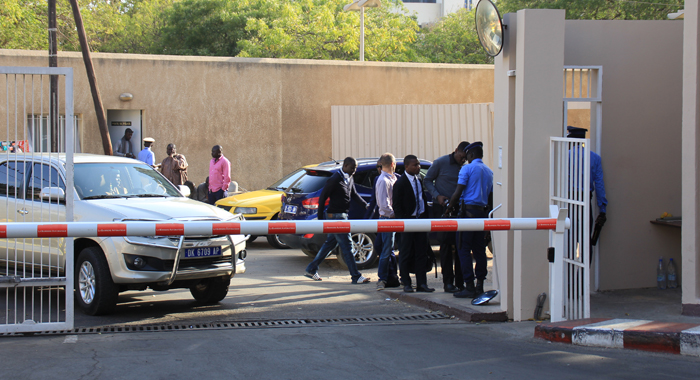 Hotels in some West African countries had been targets of terror attacks. Therefore, all person and vehicles entering hotels in Senegal are checked. (IWN photo)