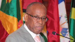 Deputy Prime Minister and Minister of Foreign Affairs, Sir Louis Straker. (IWN file photo)