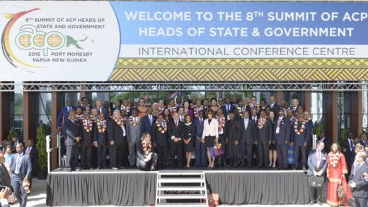 ACP leaders at their May 31 to June 1 summit in Port Moresby. (Photo: ACP)