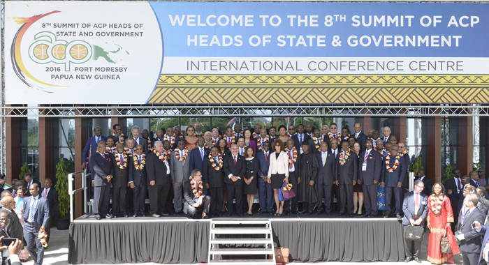ACP leaders at their May 31 to June 1 summit in Port Moresby. (Photo: ACP)