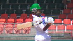 Dominica opener Deon Burton with scores on 25 & 54. 