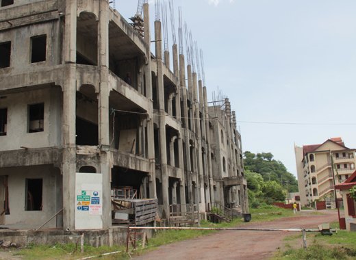 The High Court of England & Wales has established that parts of Buccament Bay Resort is built on lands belonging to private citizens of SVG. (IWN photo)