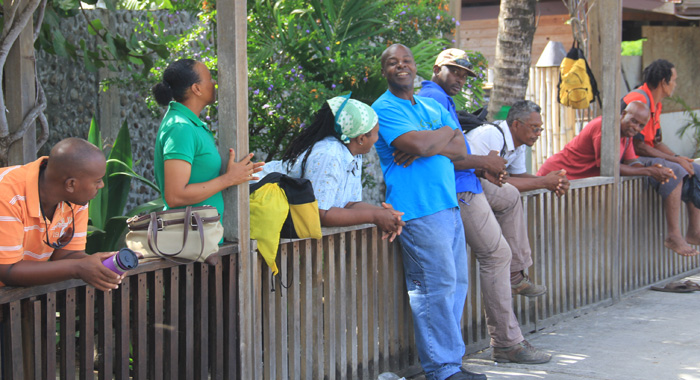 Maintenance workers at the resort also decided to go on strike over the non-payment of wages. (IWN photo)