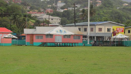The man was found hanging from the tent at the centre of the photograph. (IWN photo)