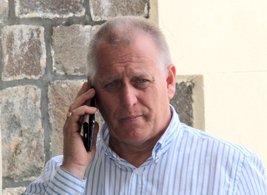 Britain-born, naturalised Vincentian businessman Dave Ames in a June 2016 photo. (IWN photo)