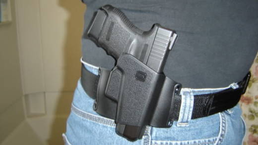 An example of a gun in a holster. (Internet photo)