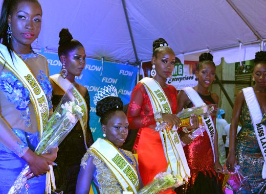 Chateaubelair resident Ronella Lampkin was crowned Miss Leeward on Friday. (Photo: Jules Anthony)