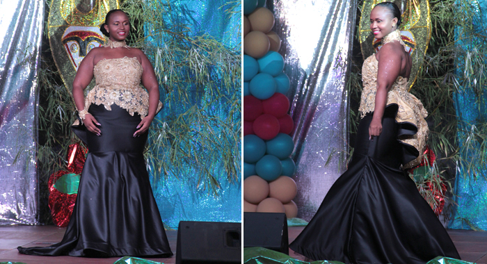 Best Evening Wear: Zakiyah Mofford -- Miss Touch of Pearl. (IWN photos)