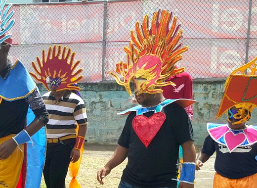 Some of the attendees at the School for Children with Special Needs Carnival