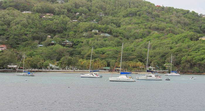 The number of visitors to SVG who arrived by yacht increased by 7.1 per cent during the first quarter of 2016. (IWN photo)