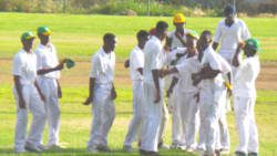 The SVG team savouring their victory.