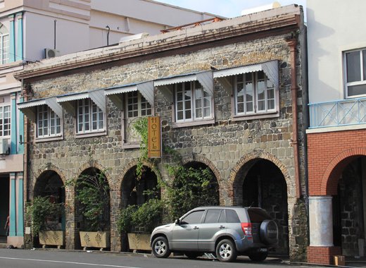 The state-owned building in Kingstown, where Cobblestone Inn is located.  (IWN photo)