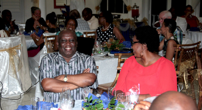 Minister of Education, Jimmy Prince, was once a teacher at SJCK and was invited to the event. (IWN photo)