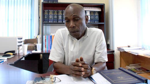 Lawyer Jomo Thomas represented the parent of the child who was expelled from SJCK in 2013. (IWN photo)