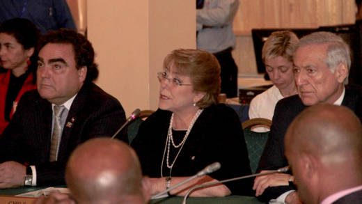 President of Chile, Michelle Bachelet. (CMC photo)