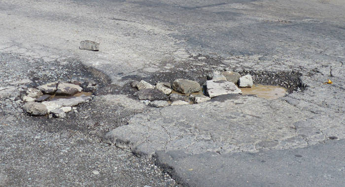 Stone Age pothole fix