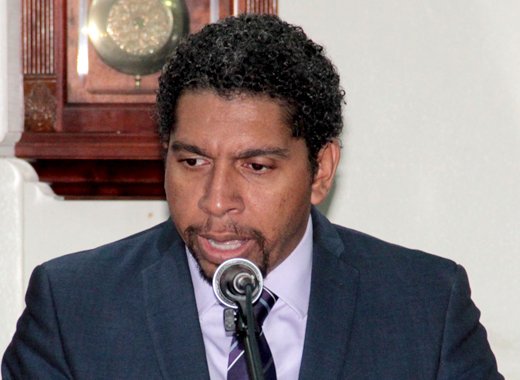 Minister of Finance, Camillo Gonsalves. (iWN file photo)