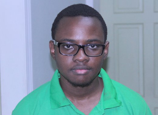 Eric Febuary sat and passed 20 CXC subjects in one sitting. (IWN photo)