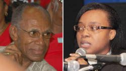 Frank Da Silva, left, and Anesia Baptiste. (Photos: Duggie "Nose" Joseph/Facebook & IWN)