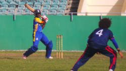 Len Boucher pulls during his 69*.