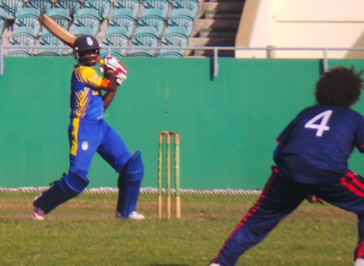 Len Boucher pulls during his 69*.