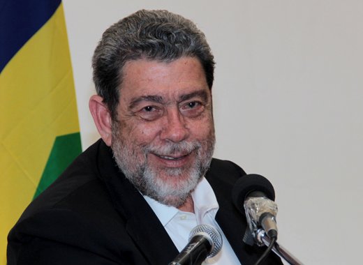 Prime Minister Dr. Ralph Gonsalves, seen in this Aug. 2, 2016 IWN photo turned 70 on Monday, Aug. 8. He said one day later that he is in good health.