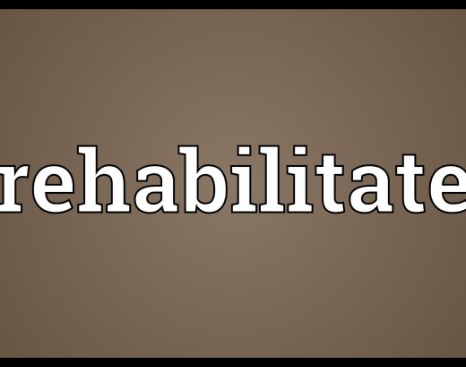 Rehabilitate