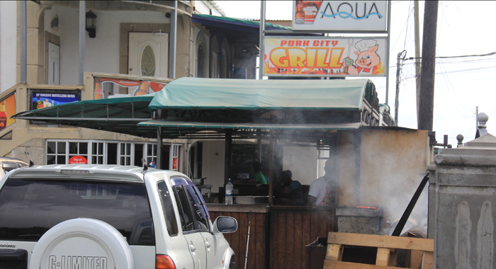Aqua, a restaurant near Chill Spot, has reportedly been ordered to take its grilling indoors. (IWN photo)