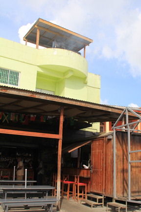 Chill Spot has moved its grilling to its roof in an effort to reduce the effect of the smoke on residents. (IWN photo)
