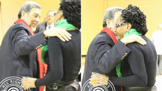 Gonsalves' latest accuser, Miranda Wood, said more important than these photos is what she and Gonsalves were discussing in New York last year. (Photos: Vincy Powa/Facebook)