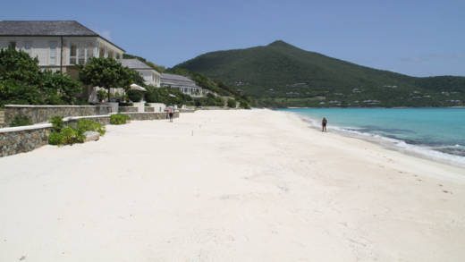 Some residents of Canouan maintain they must have access to all beaches, such as this one, Godhal,located near Pink Sands resort. (IWN photo)