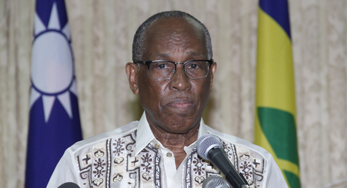 Minister of Foreign Affairs, Sir Louis Straker, said that the bonds between Taiwan and SVG remain strong. (IWN photo)
