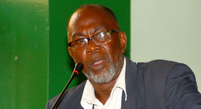 MP for Central Kingstown and NDP Vice-President, St. Clair Leacock. (IWN photo)