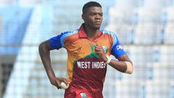 Windies fast bowler, 19-year-old Alzarri Joseph. (Internet photo) 