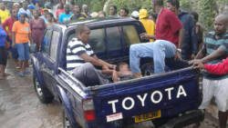 A boy died in Bequia when he was washed away by floodwaters.