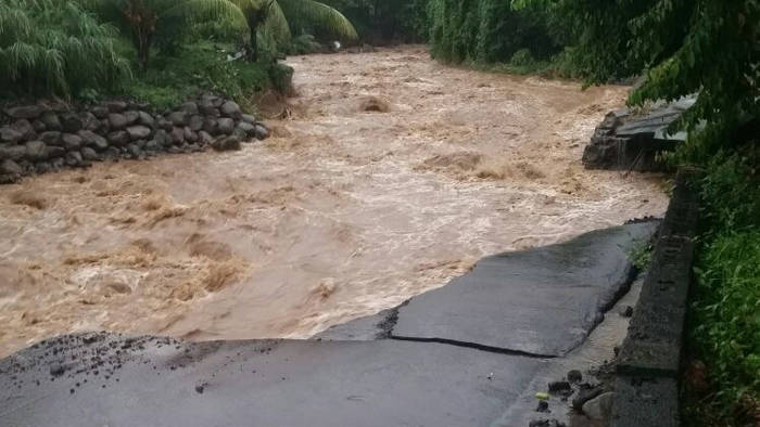 Trough systems have dumped large amounts of rain on St. Vincent and the Grenadines over the past few weeks.