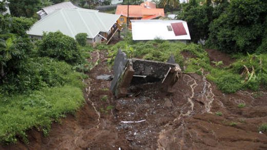Damage left by the passage of a trough system in 2016. (IWN photo)