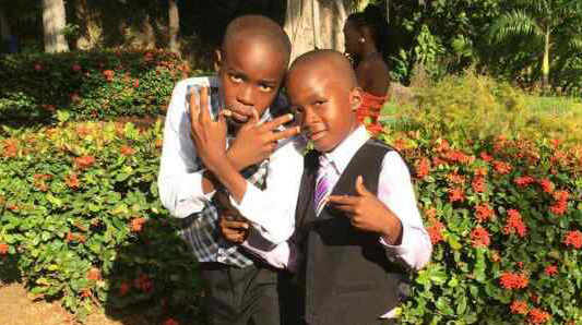 Jaafaan May, left, survived, but his younger brother, Jayquan May is missing and presumed dead.