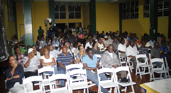 A section of the audience at Tuesday's event. (IWN photo)