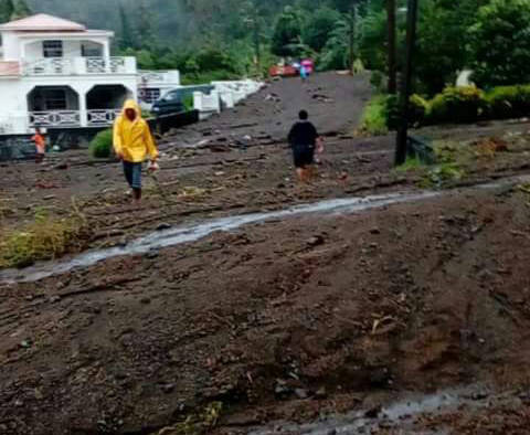 Economic Planning Minister, Camillo Gonsalves, says Sandy Bay seems worst affected by the storm. (Internet photo)