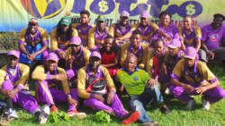 Champions again: Gairy Construction Simple Boyz did the beaver trick.
