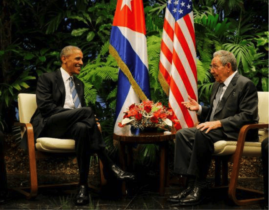 Barack Obama Raul Castro