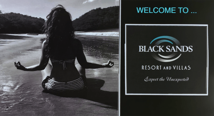 Black Sands promotional brochure