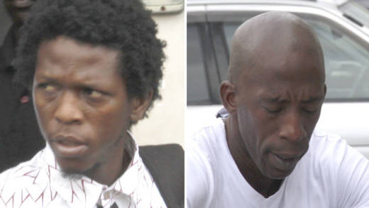 Ishmael Mohammed, left and Keno McPhee. (iWN photos)