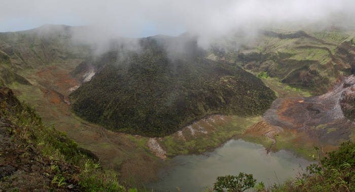 SVG is home to La Soufriere, an active volcano. Volcanic eruptions can cause tsunami. (iWN photo)