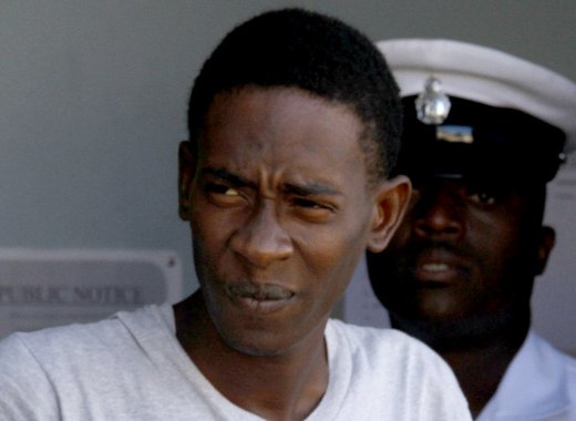 Lara Carter one of the accused men walked amidst the confusion over the charges. (iWN file photo)