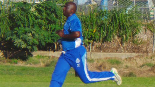 RSVG Police Kenroy Martin took 2/17. 