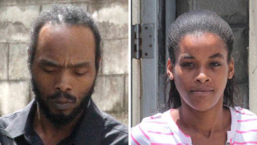 Randy Shallow, left, and Freikesha Douglas are being tried in connection with the guns and ammunition. (iWN photos)